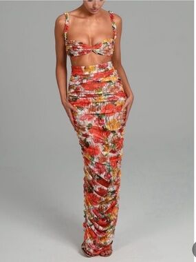 FLORELLA MAXI SKIRT SET
